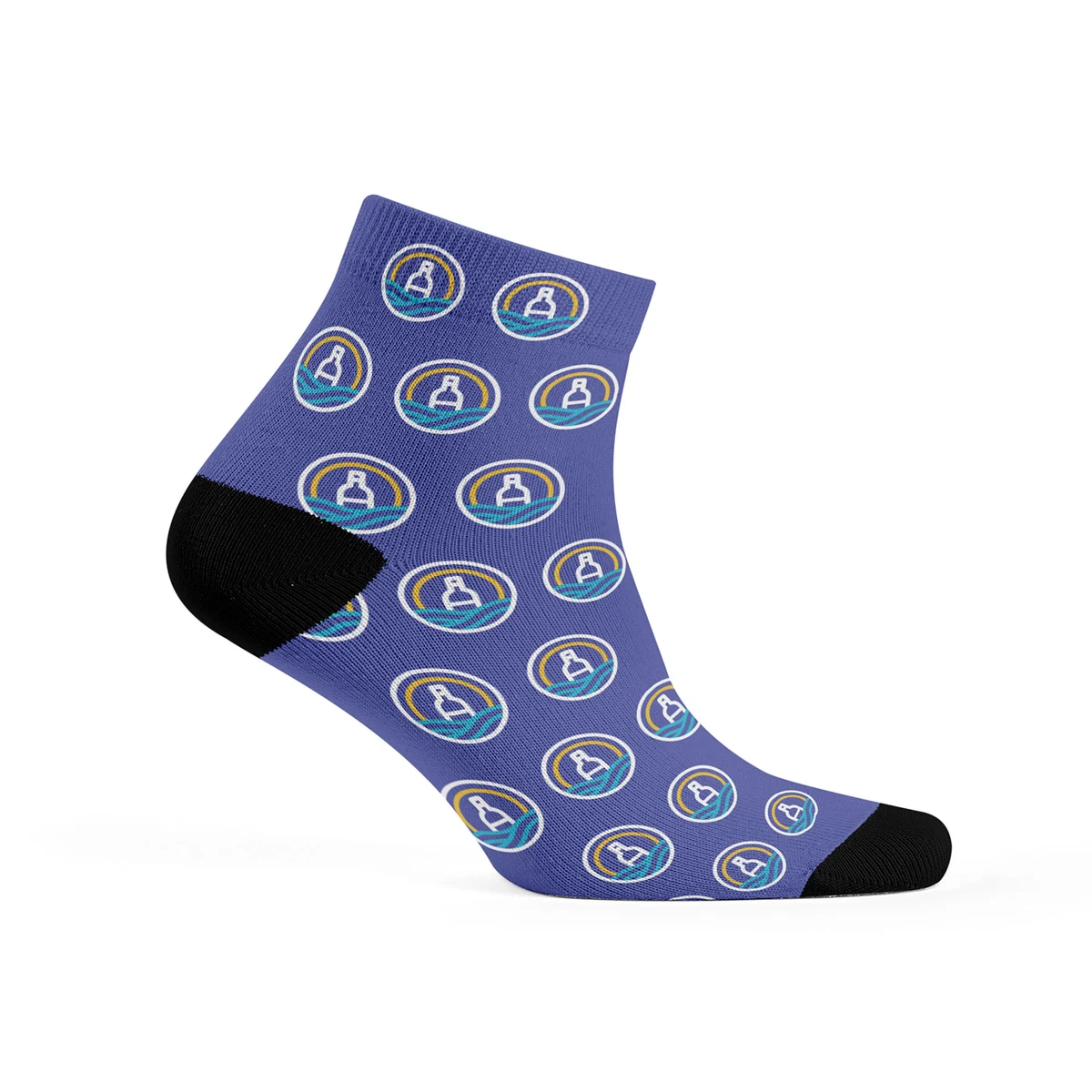 Ankle Dress Socks Full Color Sublimated 1
