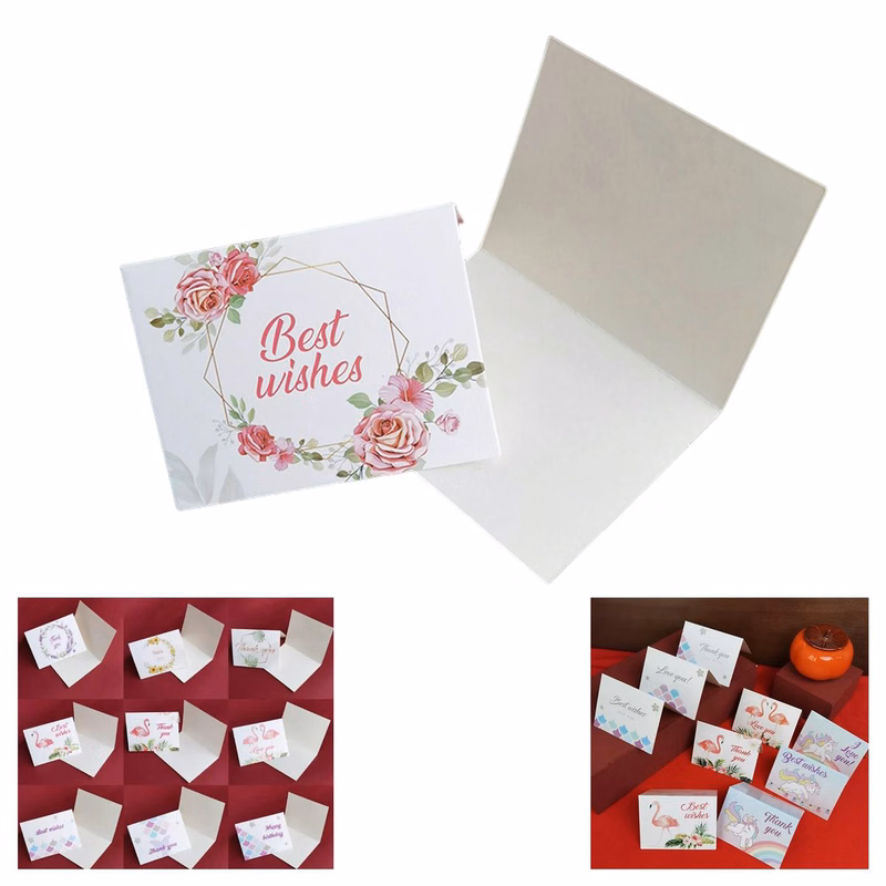 Elegant Paper Greeting Card for Holiday Wishes