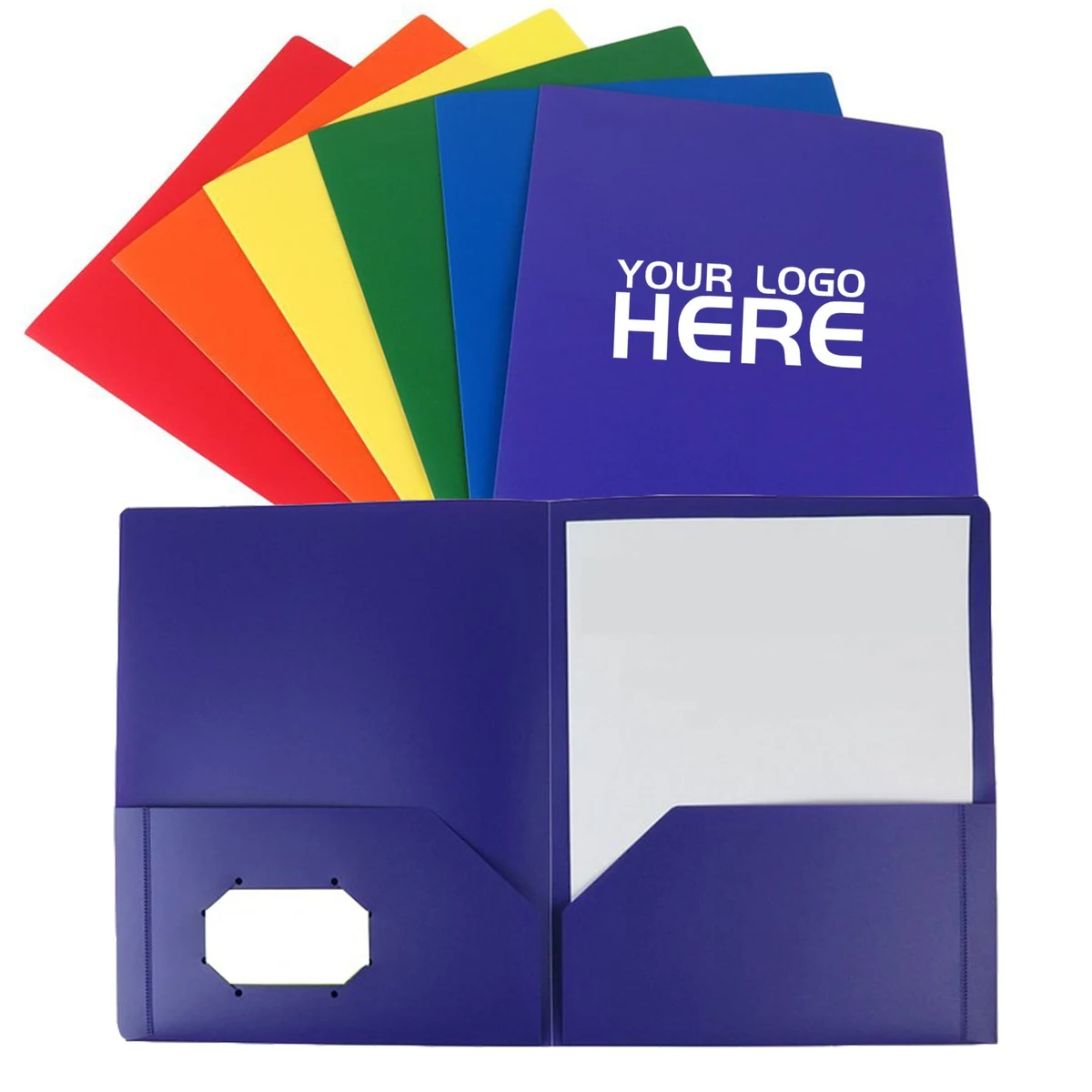 Heavy Duty Plastic 2 Pocket Extra Tough School Folder 1