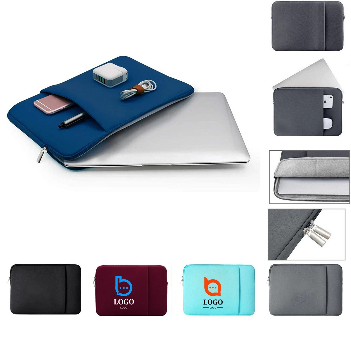 11 Inch Fluffy Lining Water Resistant Neoprene Laptop Sleeve 1