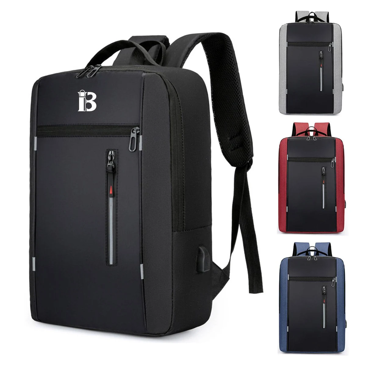 Large Backpack for Travel with USB Charging Port 1