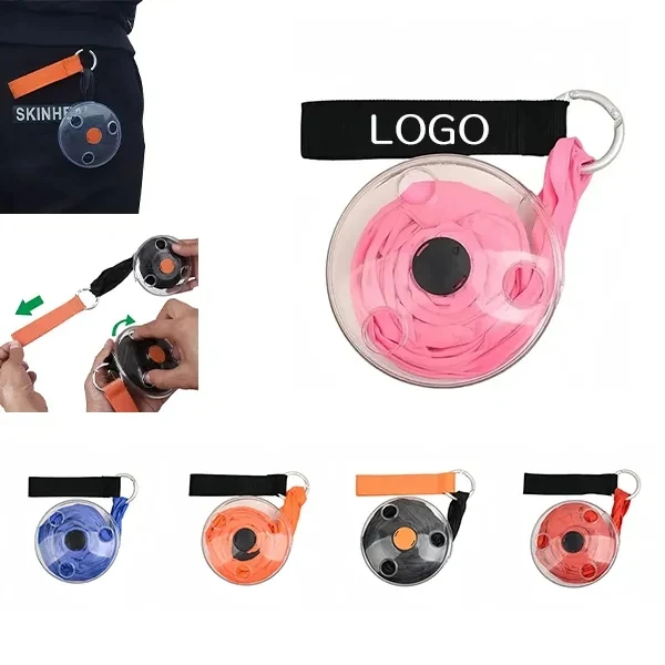 Disc-Shaped Foldable Shopping Bag 1