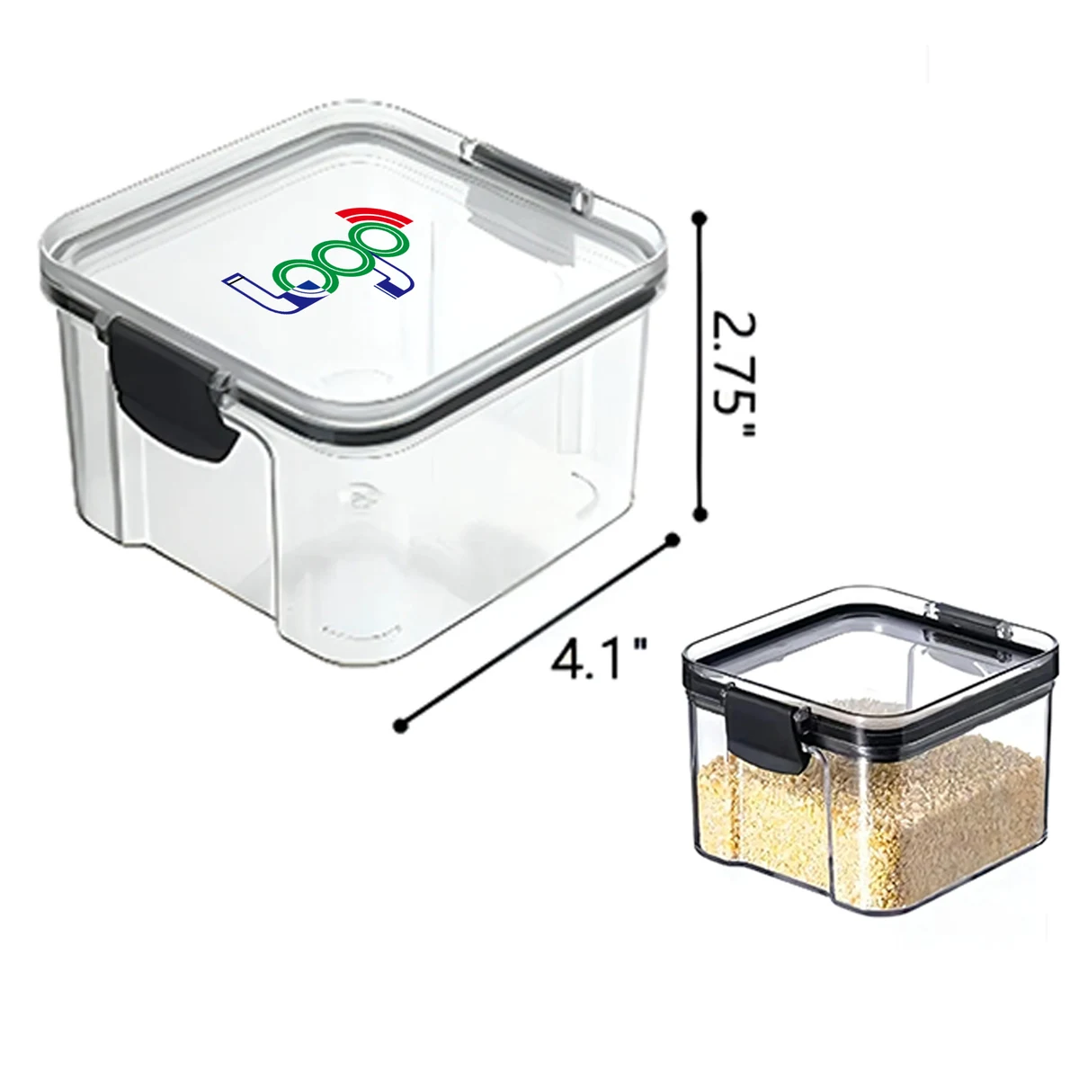 Sealed Portable Food Storage Box 1
