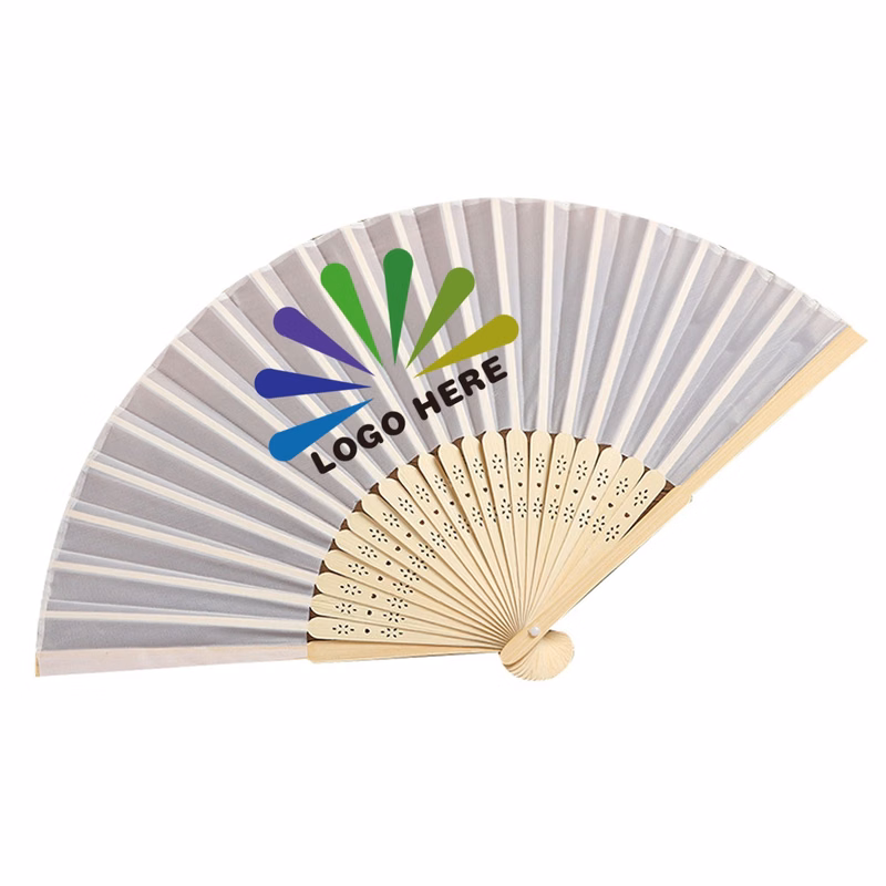 Silk Bamboo Folding Fan