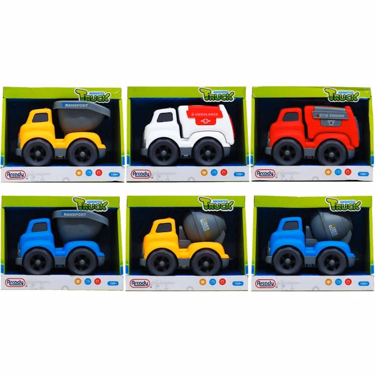 Toy Trucks Assorted 6" - 6.25"