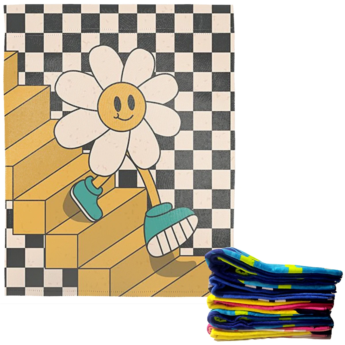 17.25" x 12.5" Sublimation Garden Flag 1