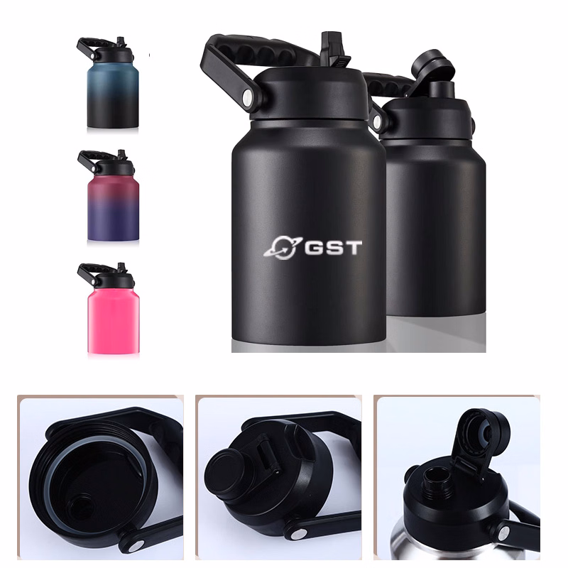 64 oz Large Capacity Space Pot Fitness Jug