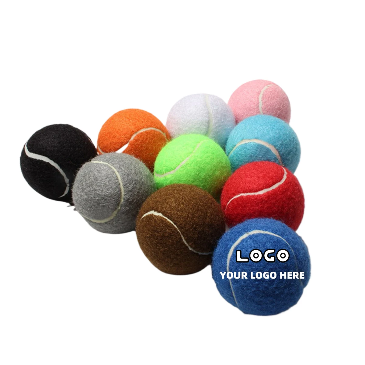 High Bounce Logo Dog Tennis Ball 1