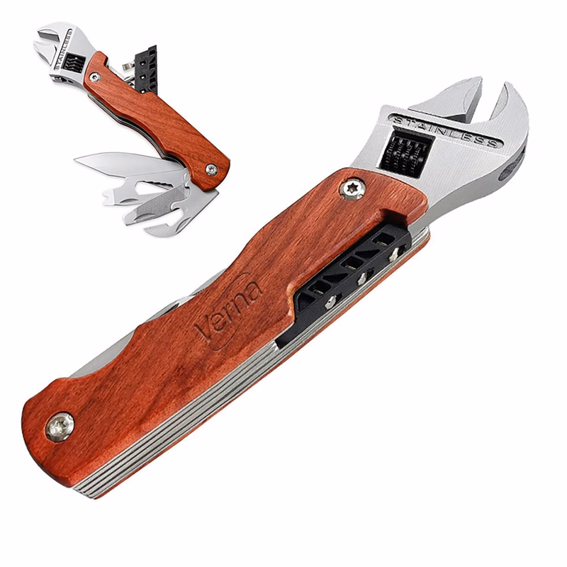 Stainless Steel Folding Multi-Tool Wrench