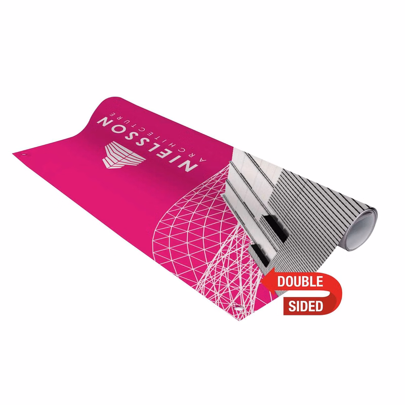 3' FrameWorx Banner (Double-Sided, 13 oz. Smooth Vinyl)