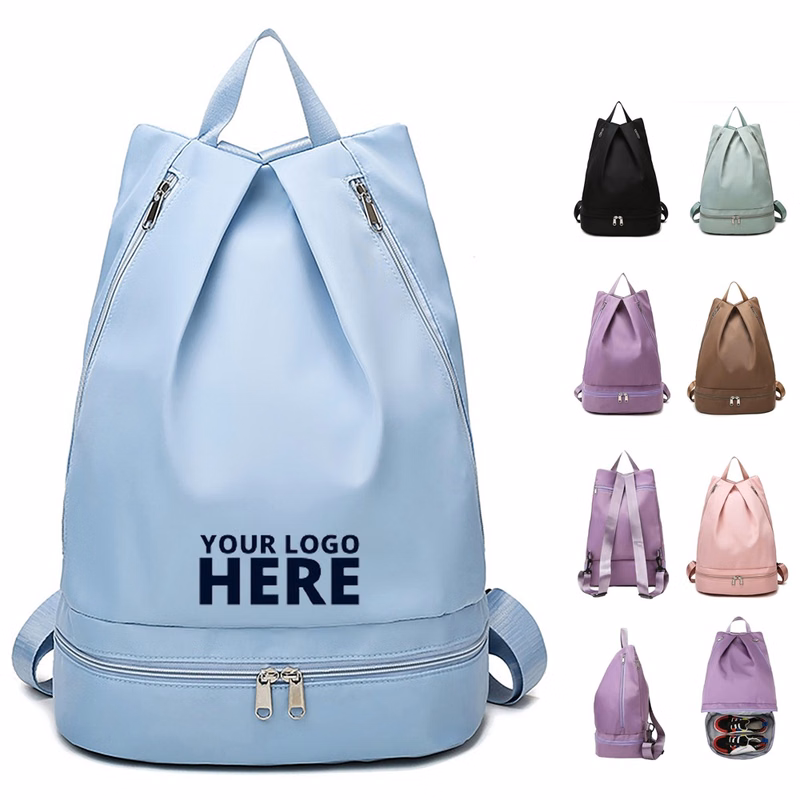 Women Dry And Wet Separation Backpack