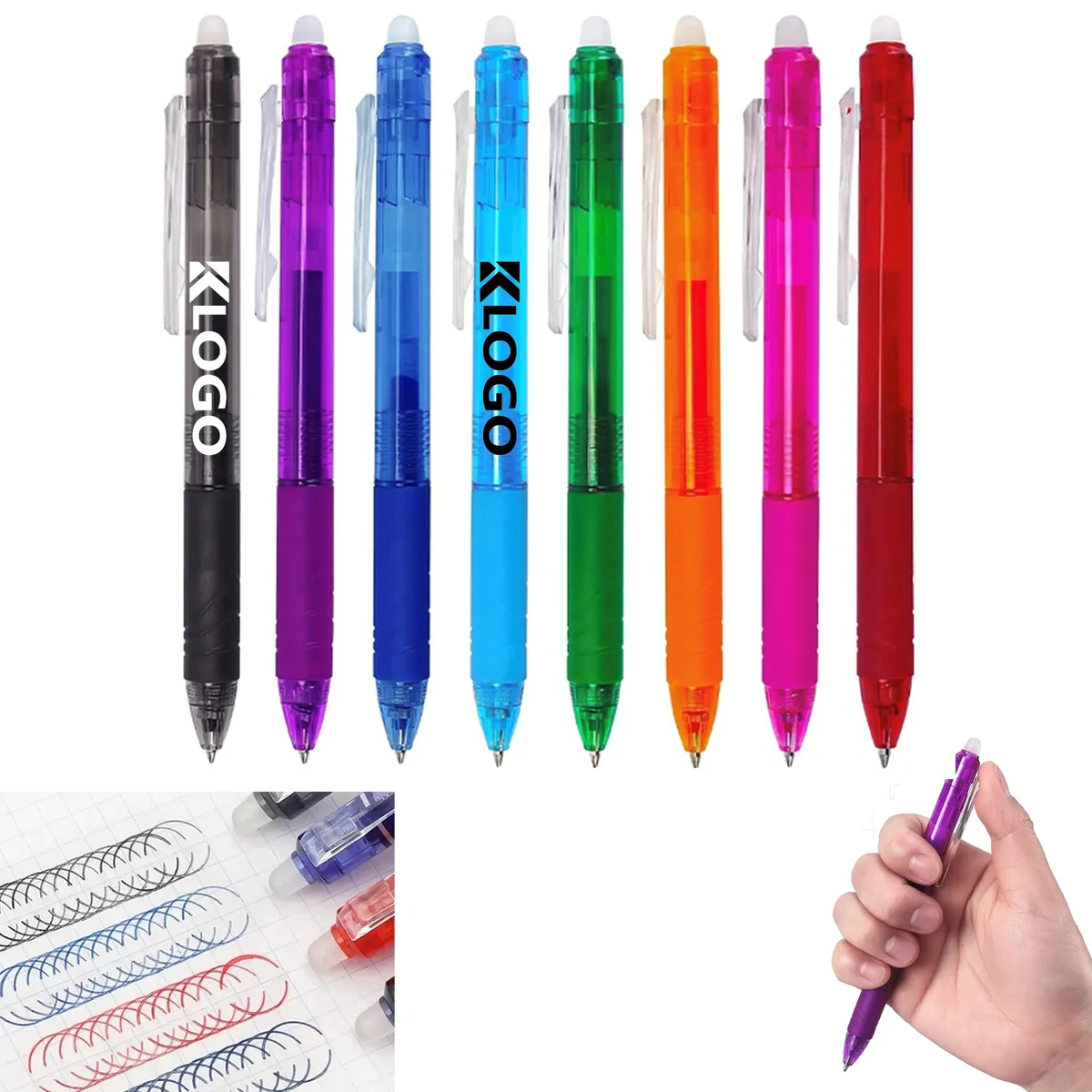Retractable Erasable Gel Pens Clicker 1