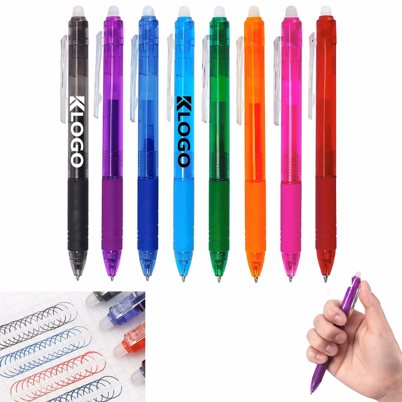 Retractable Erasable Gel Pens Clicker