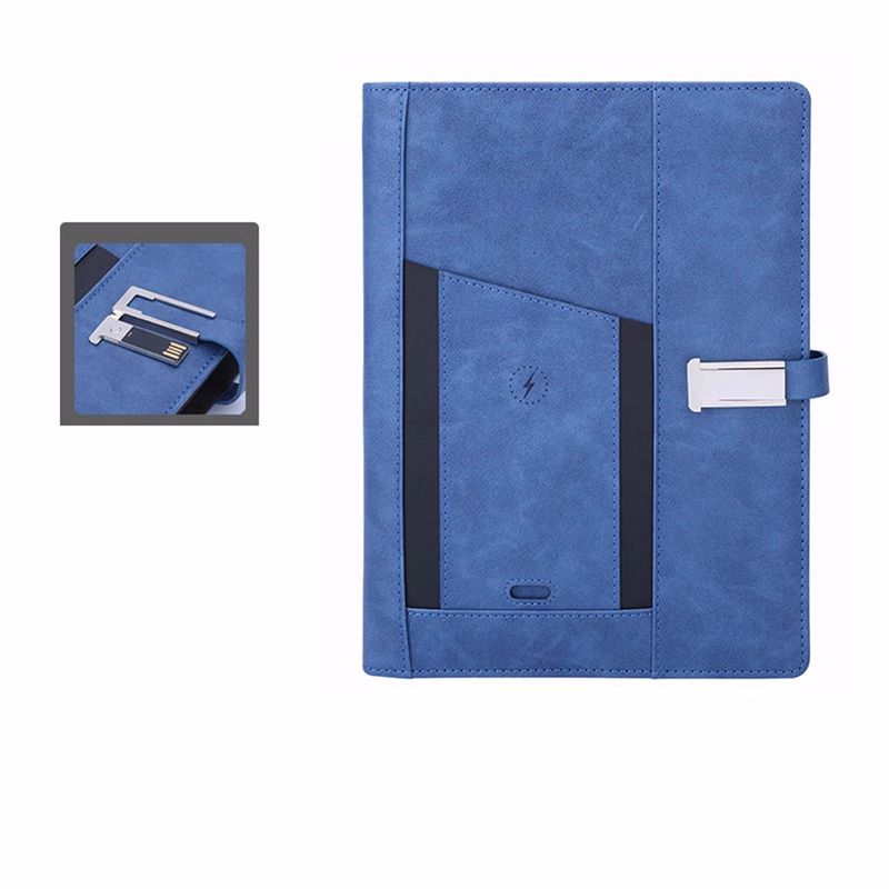 A5 Notepad with 8000 mAh Power Bank & 8GB Flash Drive