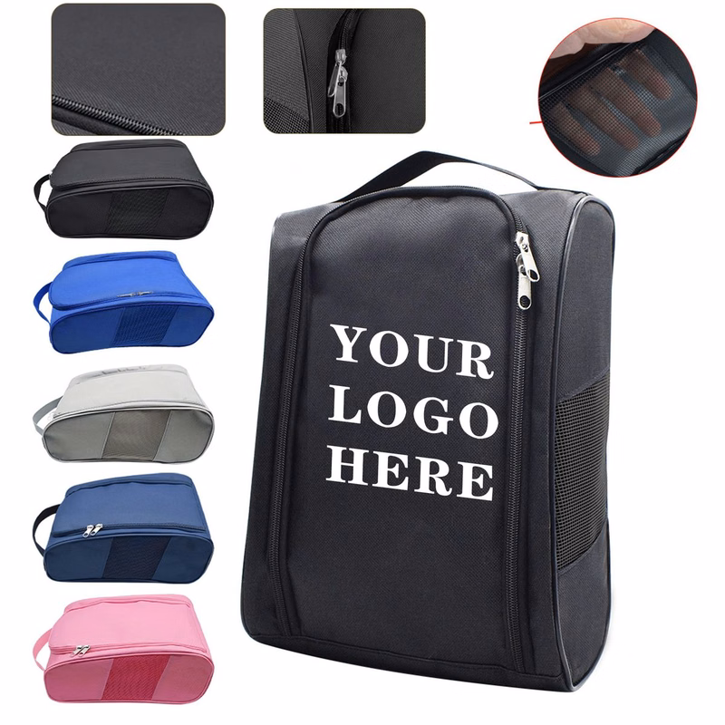 Portable Golf Shoe Storage Bag For Outdoor Sports Venue Shoe Changes