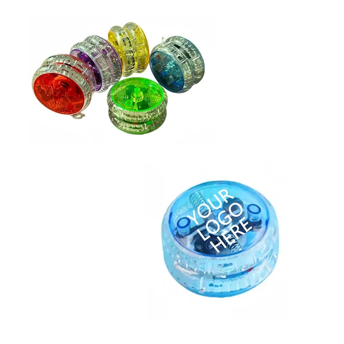 Colorful Luminous Yo-Yo LED Sensor Ball 1