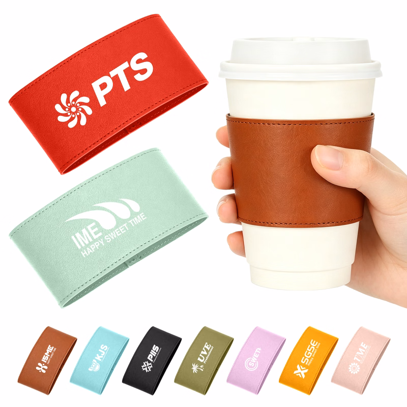PU Leather Coffee Cup Sleeve