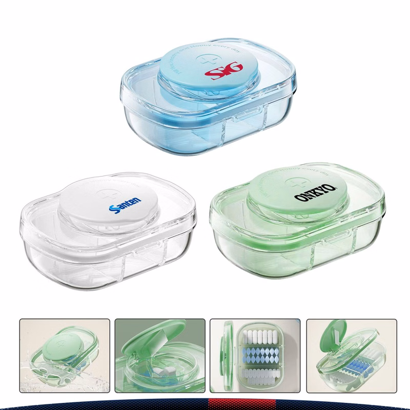 Arisel Transparent Pill Splitter Case