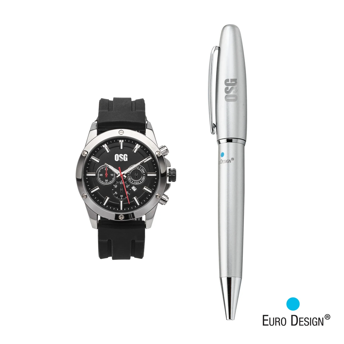 Euro Design® Bernau Watch/Pen Set 1