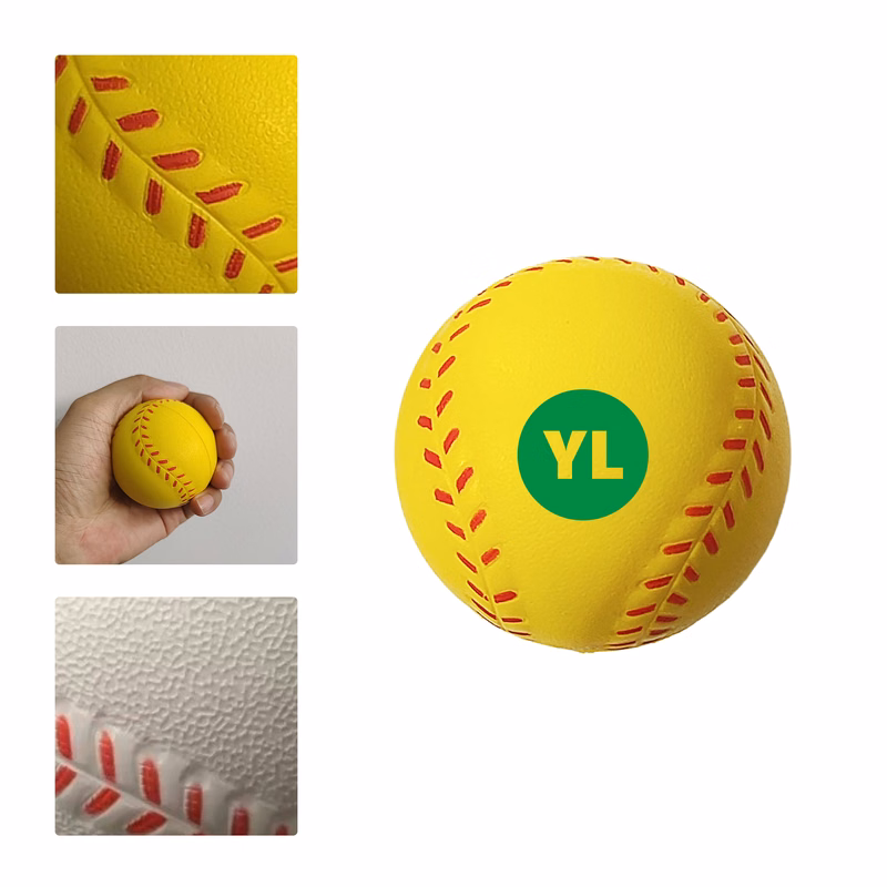 MOQ 50 PU Foam Baseball Stress Ball