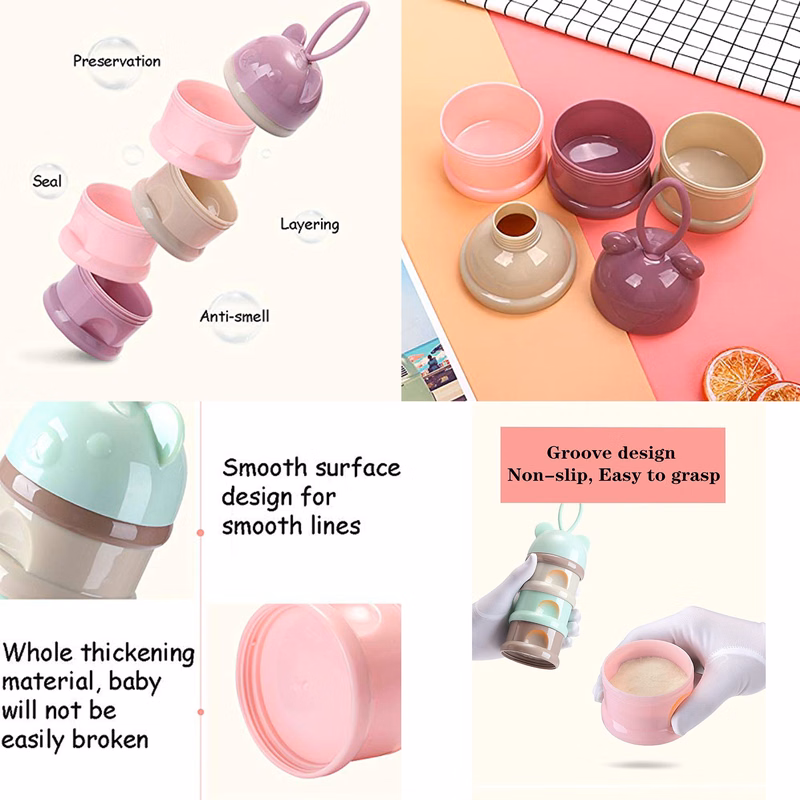3 Layers Baby Milk Powder Dispenser