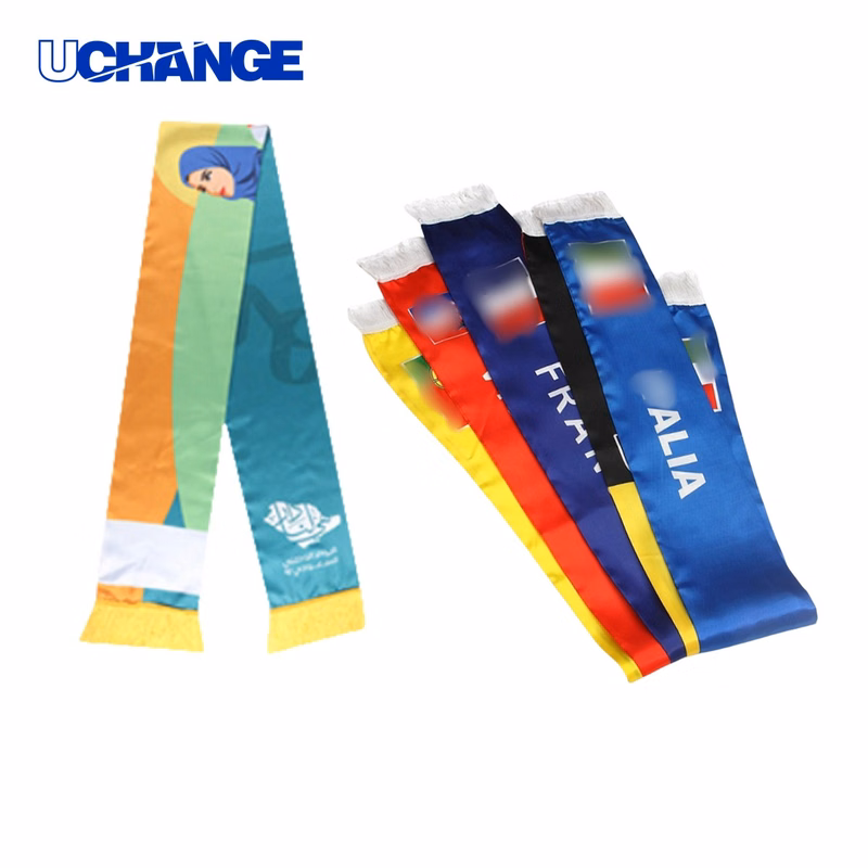 Football Fans Scarf with Fringe