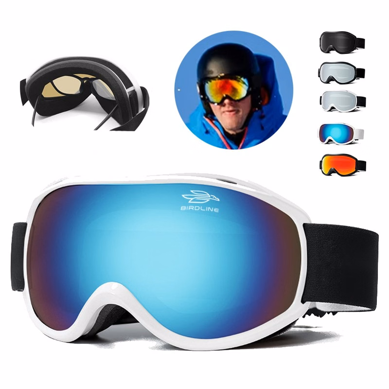 Anti-Fog UV400 Protection Ski Goggles