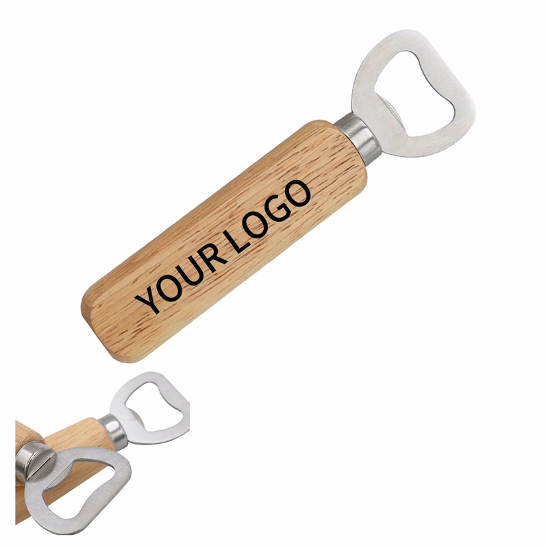 Wooden Portable Drink Bottle Opener