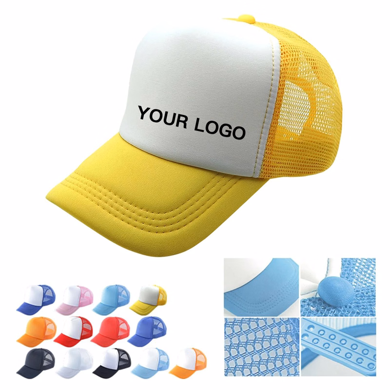 Polyester Mesh Trucker Hat for Sun Protection