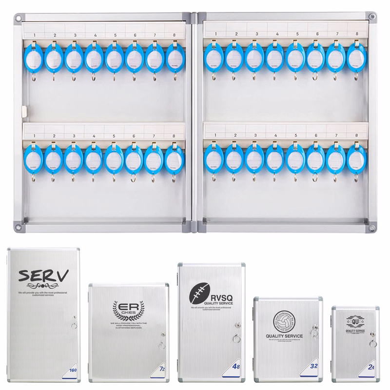 32 Keys Lock Box Wall-Mounted