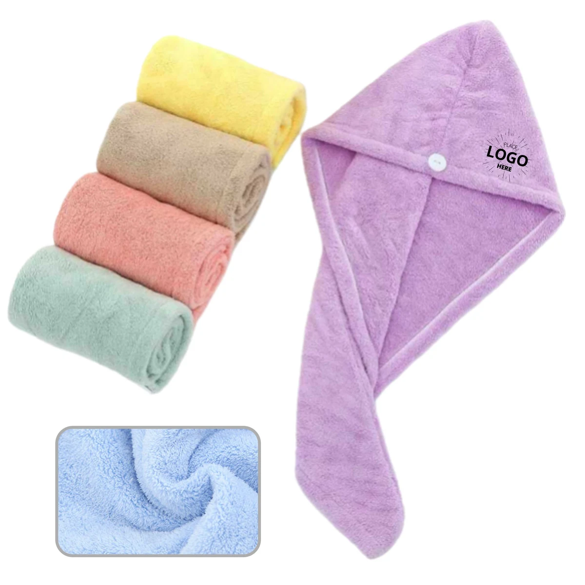 Woman Hair Towel Wrap 1