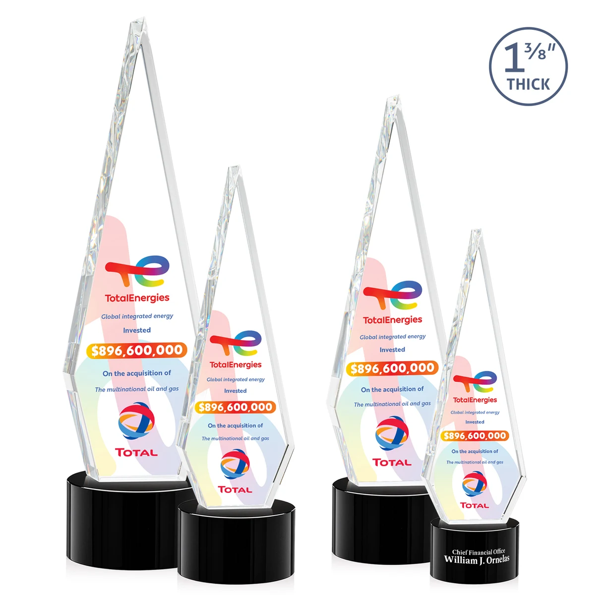 Springfield VividPrint™ Award on Marvel Base - Black 1