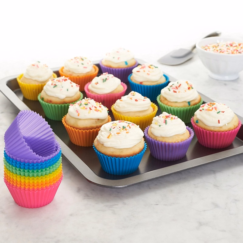 Reusable Silicone Muffin Baking Cups