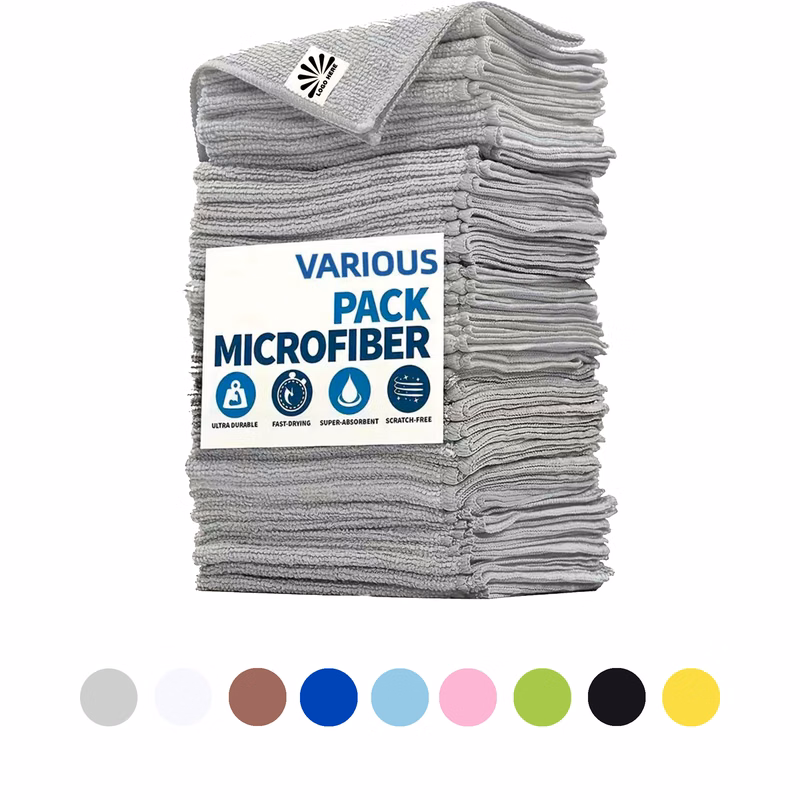 Microfiber Cloth Cleaning Cloth Can Be Customized