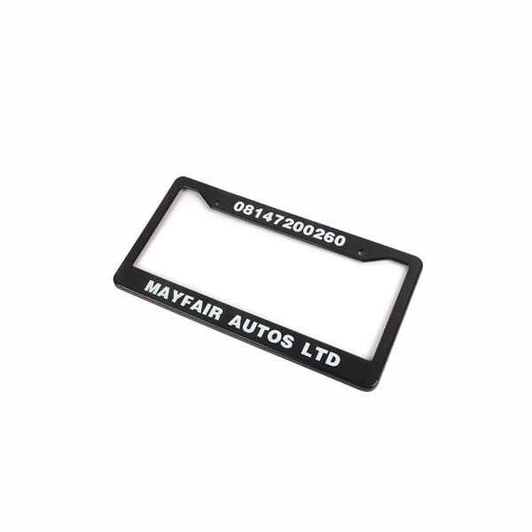 Plastic License Plate Frame 1