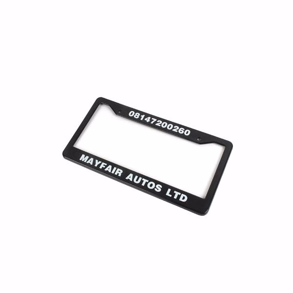 Plastic License Plate Frame