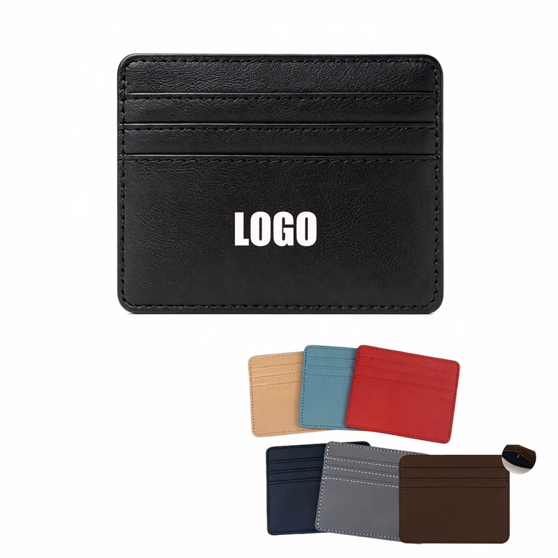 Slim PU Card Holder