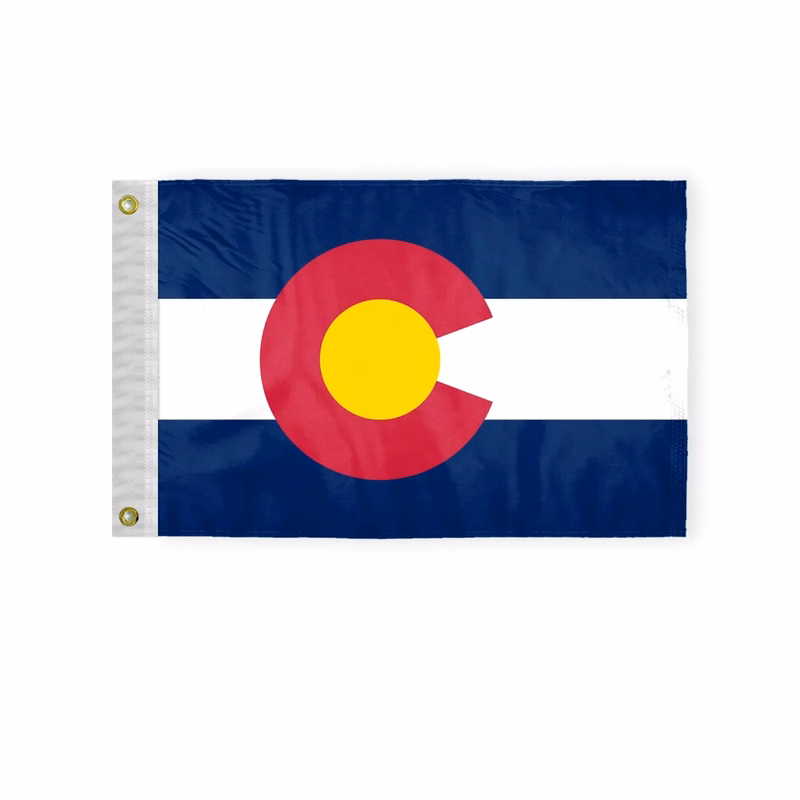 12"x18" to  8'x12'  Colorado Nylon Flags