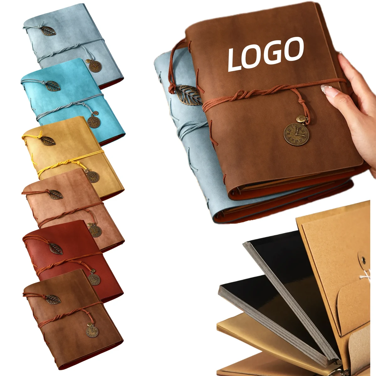 Retro Photo Album Loose-Leaf Notebook 1