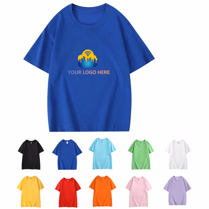 Children Round Neck T Shirt