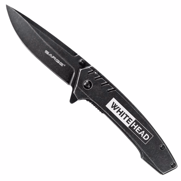 Stone - Stonewash Frame Lock Pocket Knife