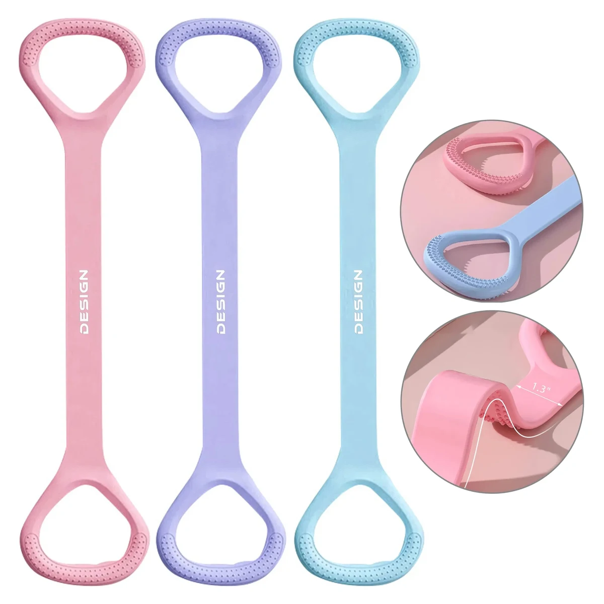 Yoga Open Shoulder Beauty Back Stretch Elastic Band 1