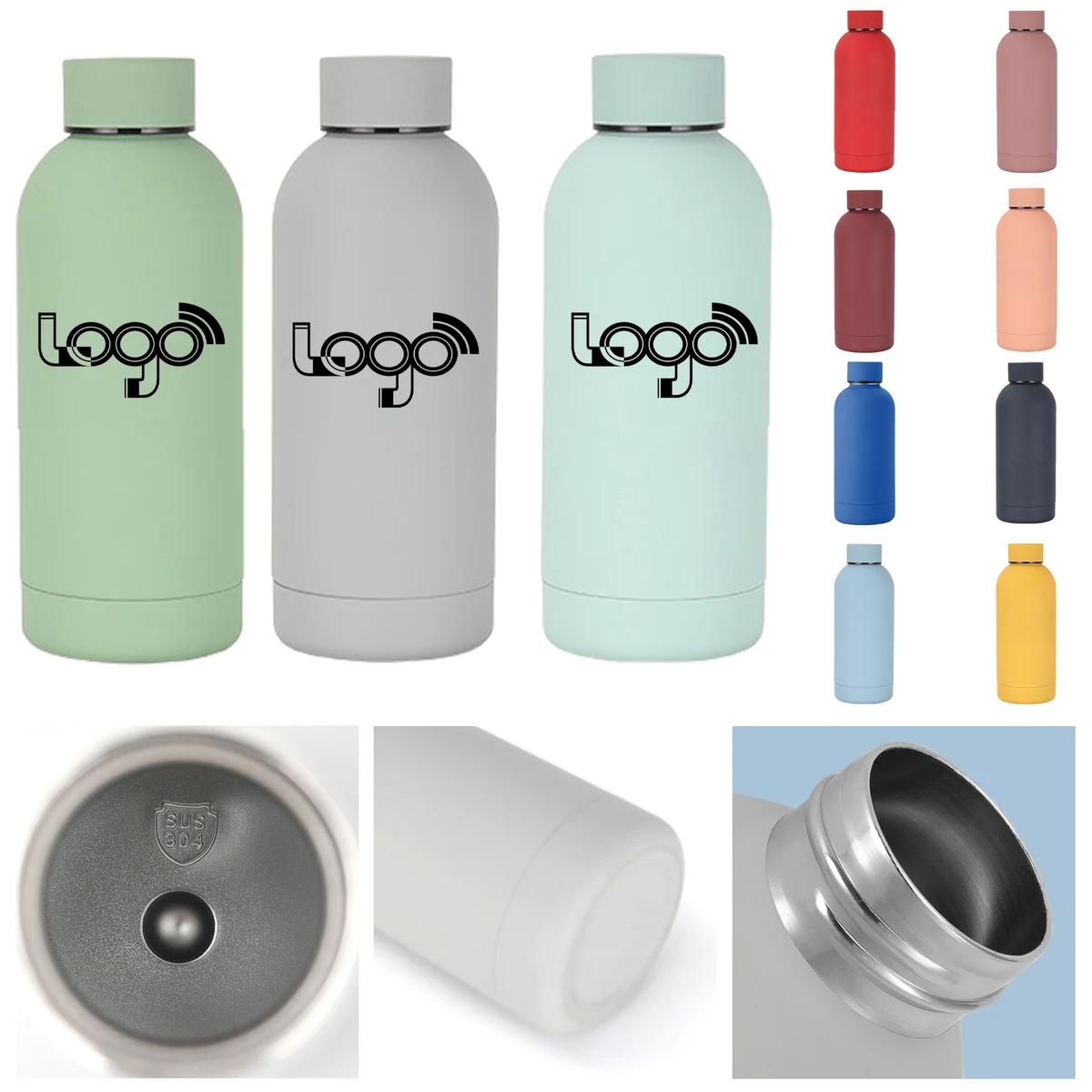Insulated Leak-Proof Stainless Steel Bottle 1