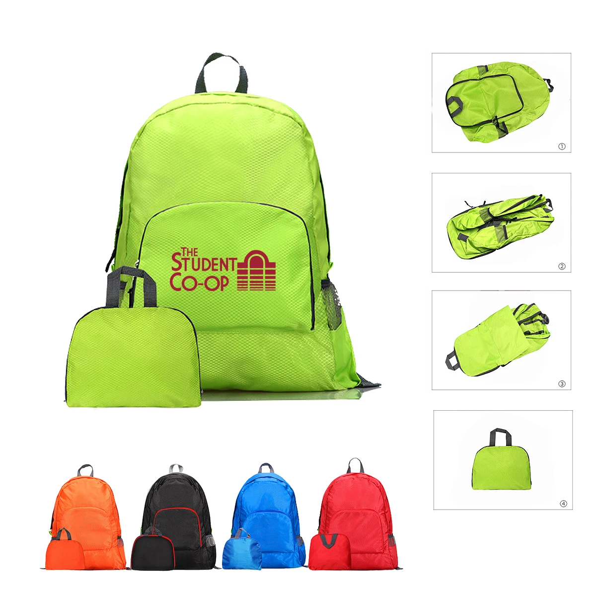 Custom Travel Foldable Backpack 1