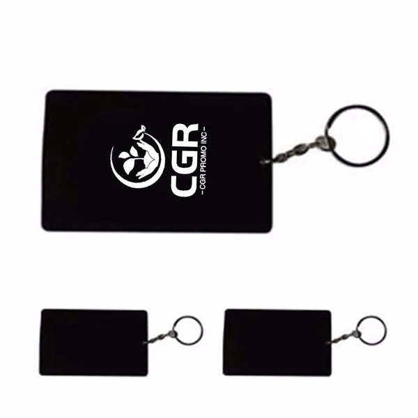 Mini Credit Card Flashlight Keychain