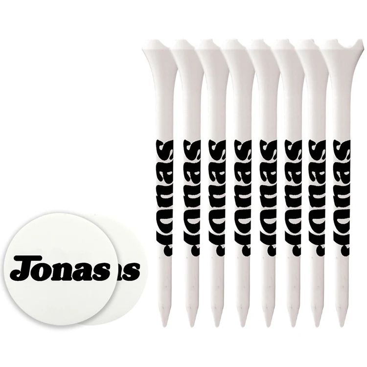8 Performance Tees 3 1/4", 2 Ball Markers 1