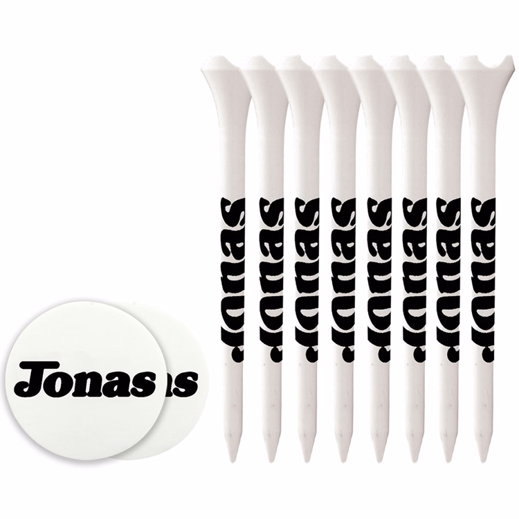 8 Performance Tees 2 3/4", 2 Ball Markers