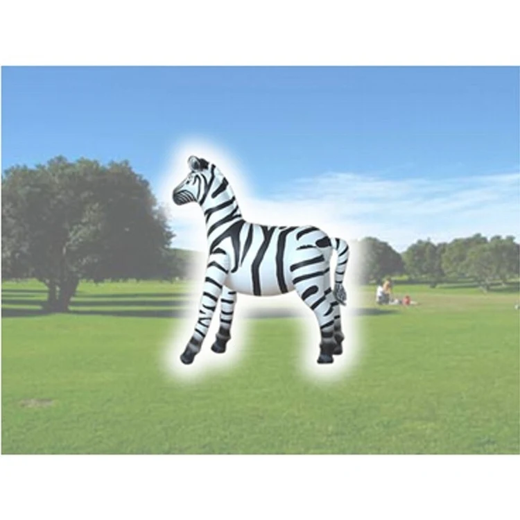 Air Sealed Balloon Inflatable in the Shape of Zebra 1