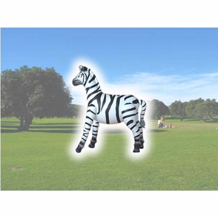 Air Sealed Balloon Inflatable in the Shape of Zebra