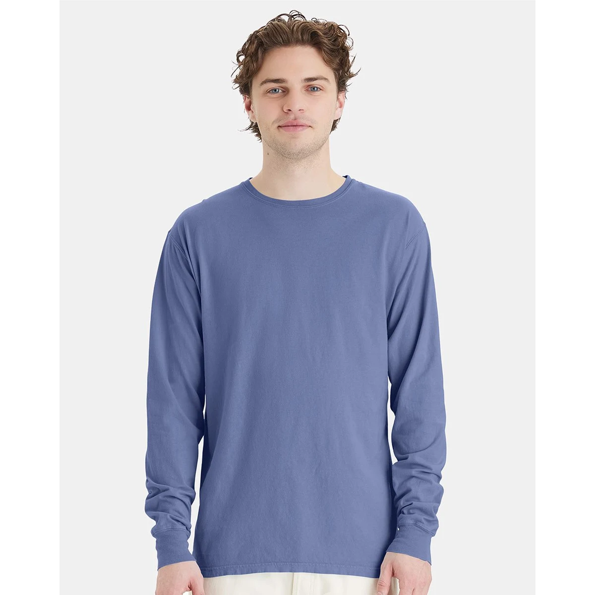 Unisex Garment-Dyed Long Sleeve T-Shirt - GDH200 1